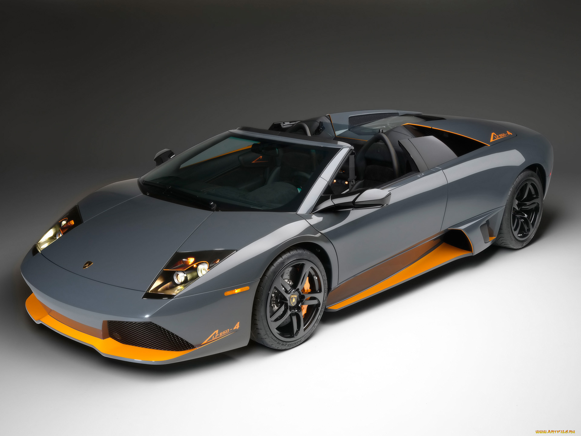 2009, lamborghini, murcielago, lp, 650, roadster, 